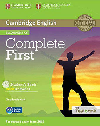 Complete First 2nd Edition student's Book with answers and CD-ROM and Testbank, фото 1