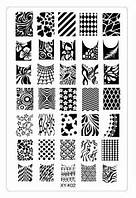 Трафарет для стемпінгу XY-К02