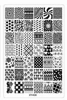 Трафарет для стемпінгу XY-К06