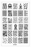 Трафарет для стемпінгу XY-К07