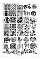 Трафарет для стемпінгу XY-К12