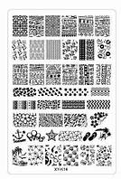Трафарет для стемпінгу XY-К14