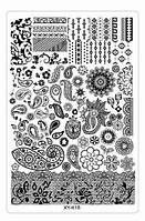 Трафарет для стемпінгу XY-К18