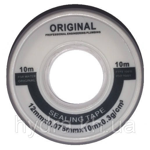 Фум лента ORIGINAL 12mm x 0,075mm x 10m "600"
