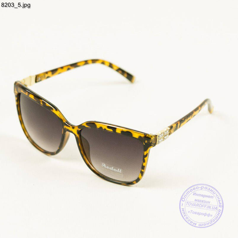 Окуляри сонцезахисні жіночі леопардові - 8203/1, фото 1