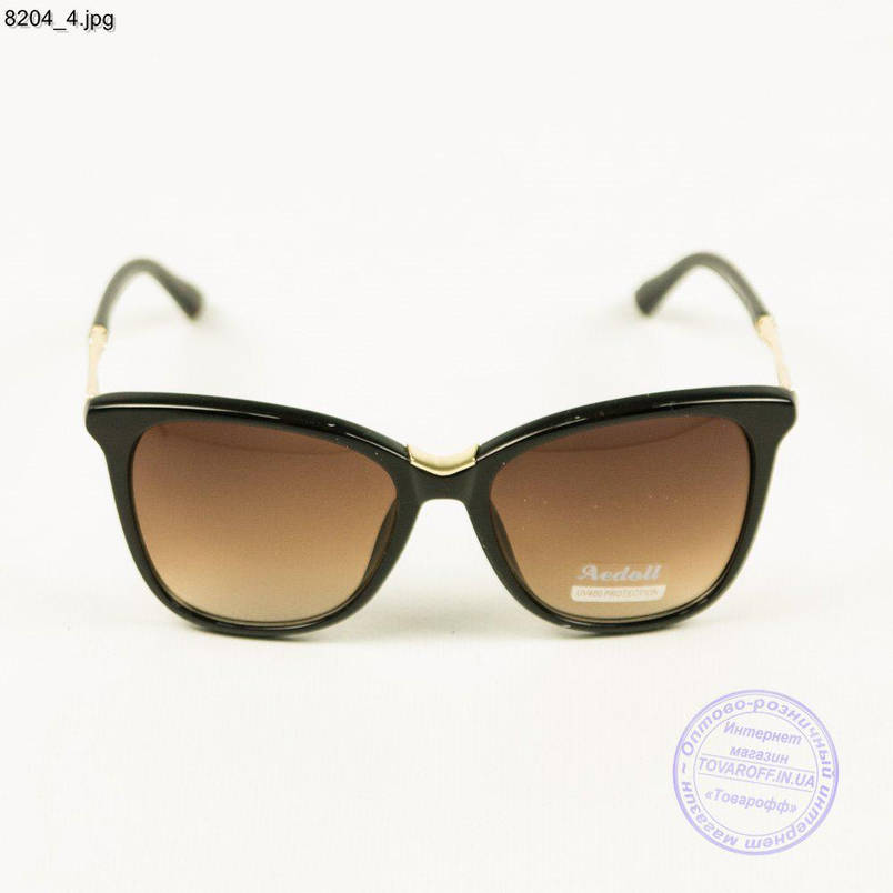 Окуляри сонцезахисні жіночі Aedoll - коричневі - 8204/1, фото 2