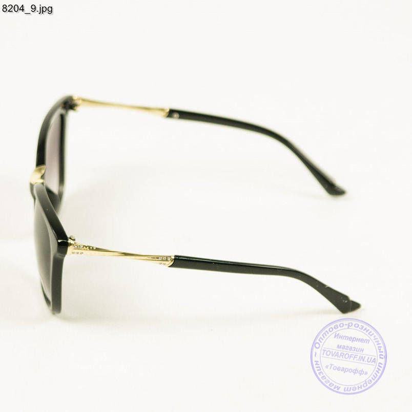 Окуляри сонцезахисні жіночі Aedoll - Чорні - 8204/2, фото 3