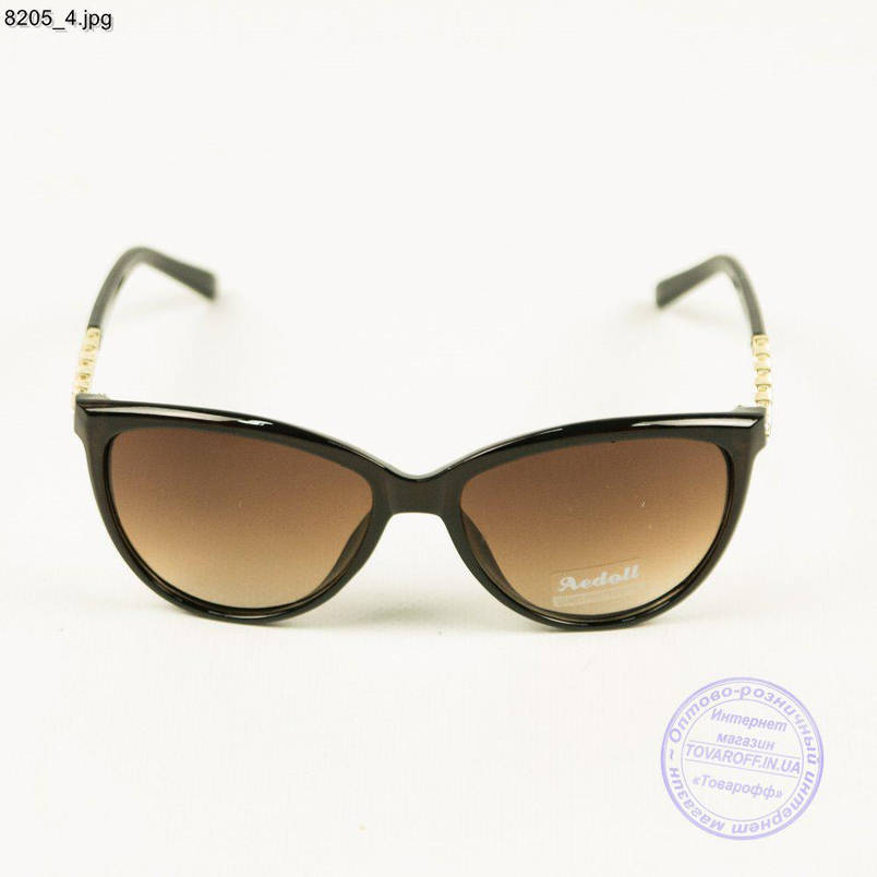 Жіночі сонцезахисні окуляри Aedoll - коричневий - 8205/1, фото 2