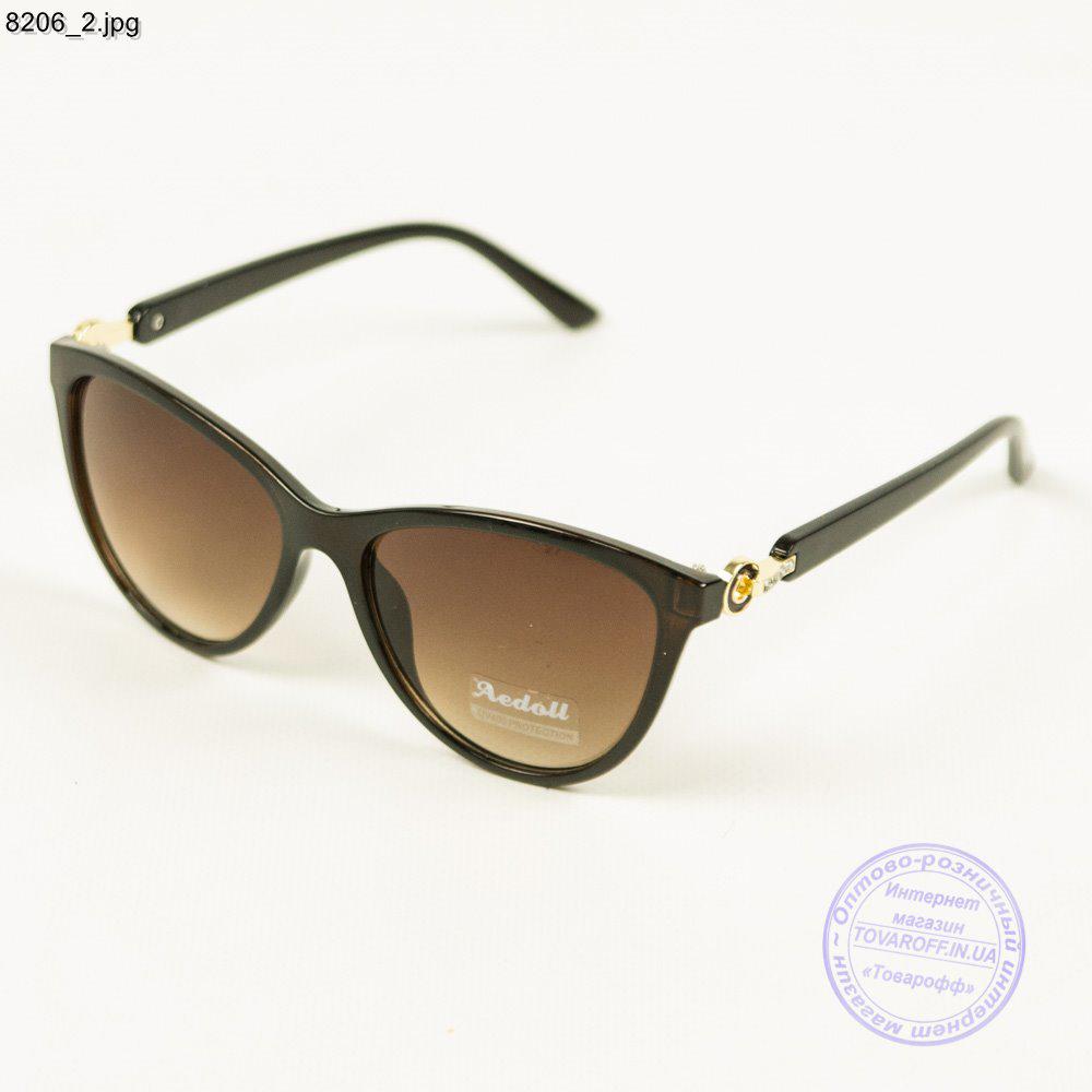 Жіночі сонцезахисні окуляри Aedoll - Коричневі - 8206