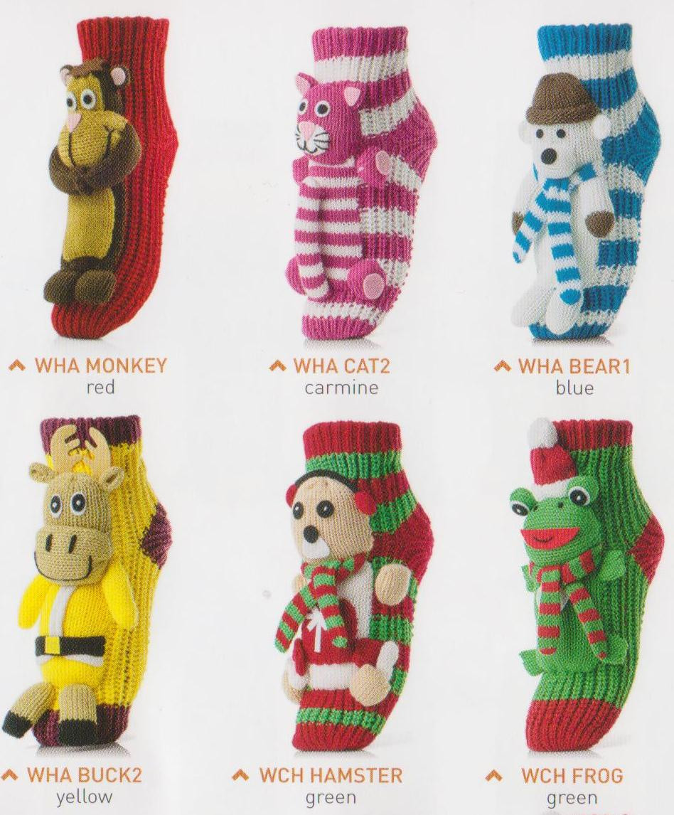 Шкарпетки іграшка жіночі WOMAN HOMELINE ANIMALS