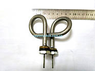 ТЕН метелик на гайці 1 кВт для самовара чи електрочайника, нержавійка