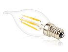 Світлодіодна лампа Filament 4 Вт Е14 C35T 6500K, фото 5