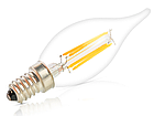 Світлодіодна лампа Filament 4 Вт Е14 C35T 6500K, фото 6