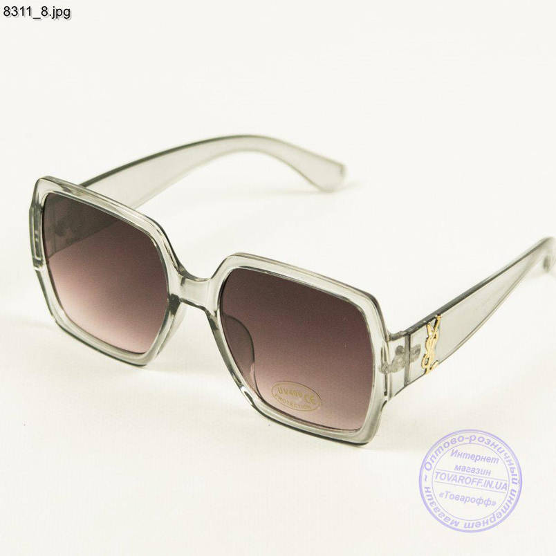 Жіночі сонцезахисні окуляри Yves Saint Laurent - Сірі - 8311/2, фото 1