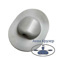 Лееродержатель (шайба леєри) великий проміжний, колір сірий, для човна ПВХ