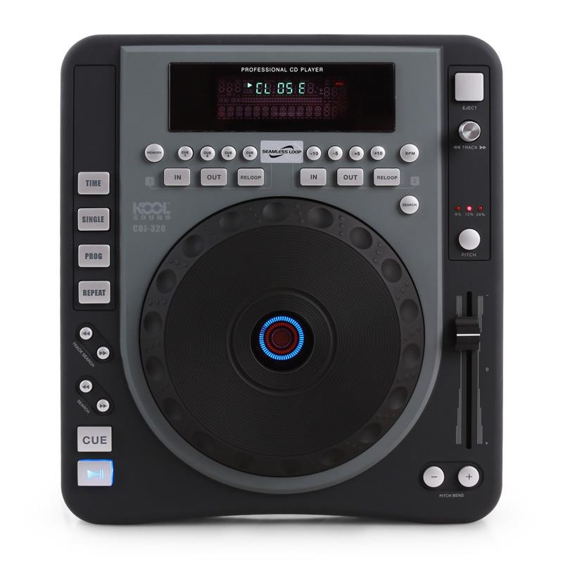 Заказать CD/MP3 проигрыватель для DJ Kool Sound CDJ-320/Black по ...