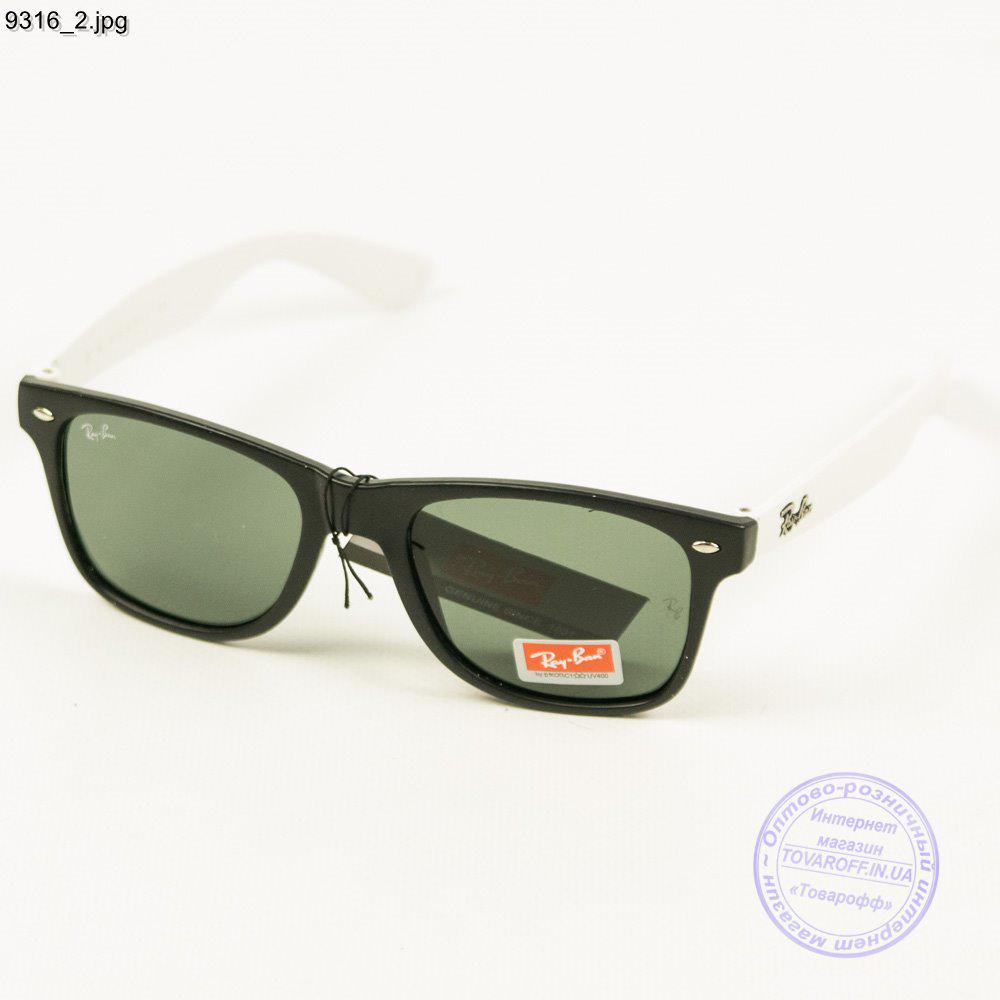 Сонцезахисні окуляри Ray-Ban Wayfarer унісекс зі скляною лінзою - 9316