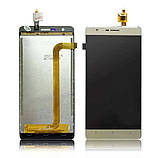 Модуль (дисплей +сенсор) для oukitel k4000 lite Золотий, фото 3