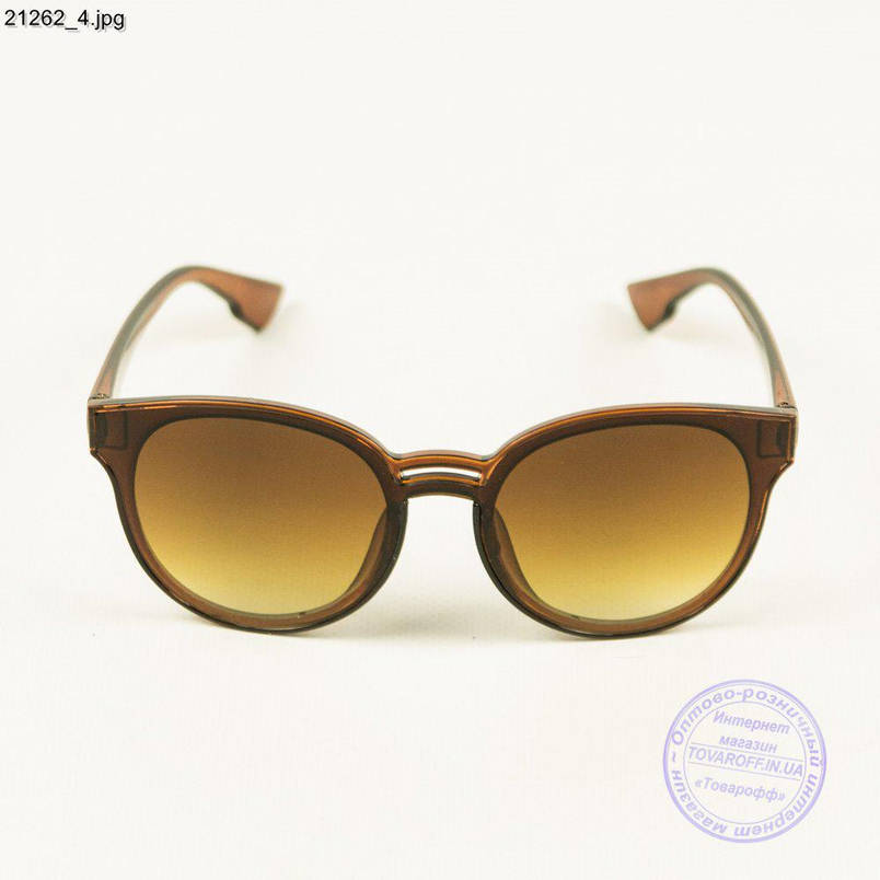 Молодіжні сонцезахисні окуляри Коричневі - 21262/1, фото 2