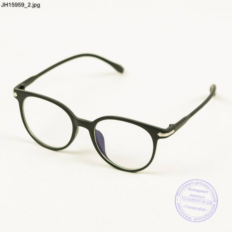 Окуляри іміджеві унісекс - Чорні - JH15959, фото 1