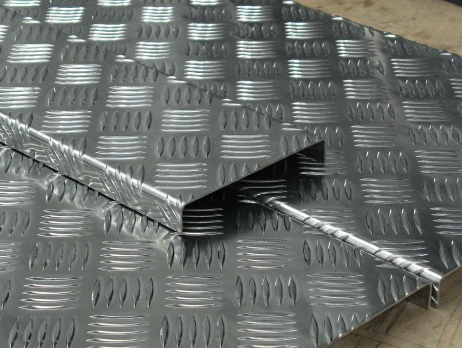 Рифленый алюминиевый лист 5 мм квинтет 1500х3000 мм - фото 5 - id-p25069462