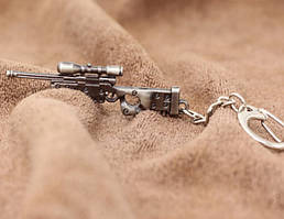 Металевий брелок для чоловіка "Снайперська гвинтівка"!