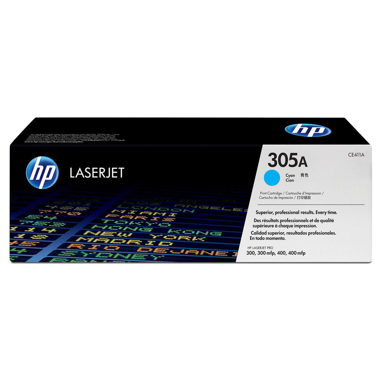 Картридж hp 305A блакитний CE411A