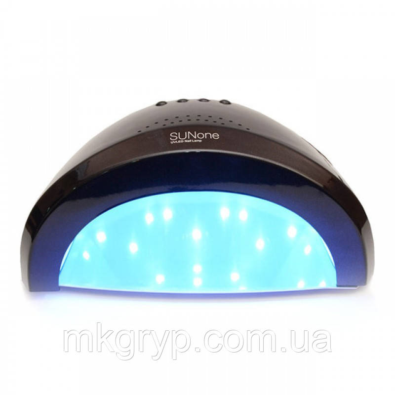 Гібридна світлодіодна UV/LED лампа SunOne 48 Вт. Чорна