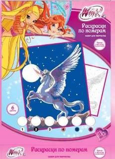 Набір для творчості WINX Розмальовка за номерами, фото 3