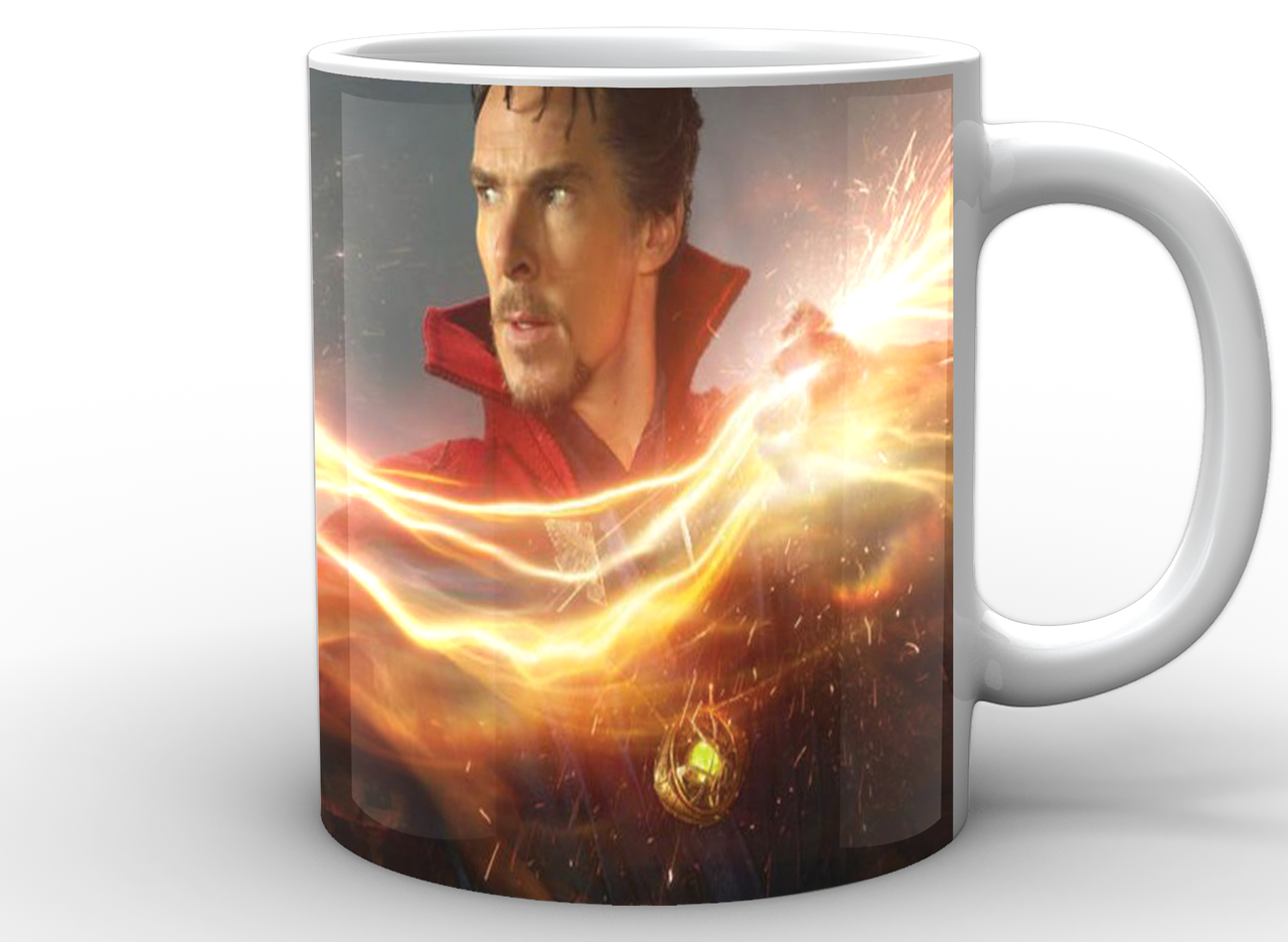 Кухоль GeekLand Доктор Стрендж Doctor Strange вогняні блискавки DS.02.002.917, фото 1