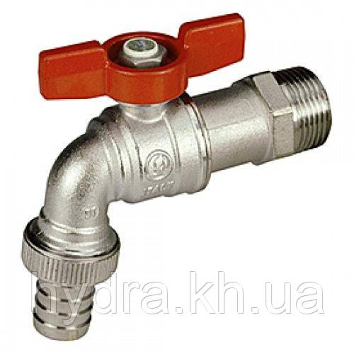 Кран садовий 1/2" кульовий метелик Giacomini R620X003