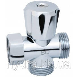 Кран хром із подовжувачем 3/4