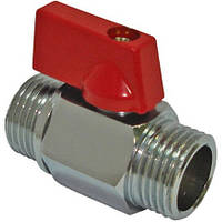 Кран міні SD 1/2 штуцер-штуцер