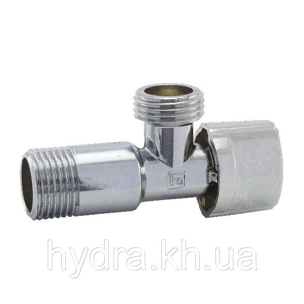 Кран угловой FADO NEW 1/2X3/8" (KZ03), фото 1