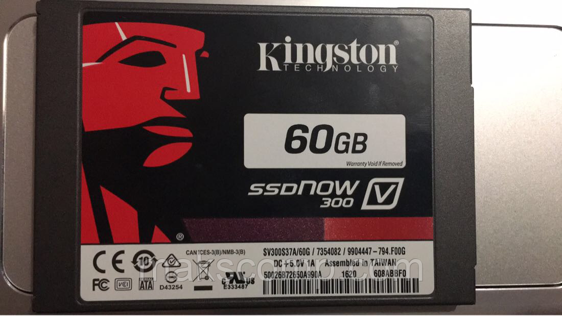 SSD Kingston V300 60GB 2.5" SATAIII MLC (SV300S37A/60G), фото 1