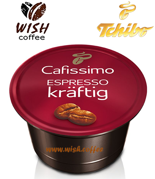 Кава в капсулах Кафиссимо/КАФИТАЛИ - Cafissimo Caffitaly Espresso Kraftig RED (упаковочка 10 капсул)