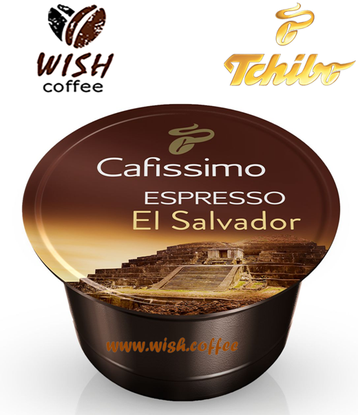 Кава в капсулах ЧАФіссімо/КАФІТАЛІ - Caffitaly Tchibo Cafissimo Espresso El Salvador (короб 10 капсул)