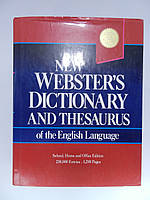 New Webster's dictionary and thesaurus of the English language (б/у).