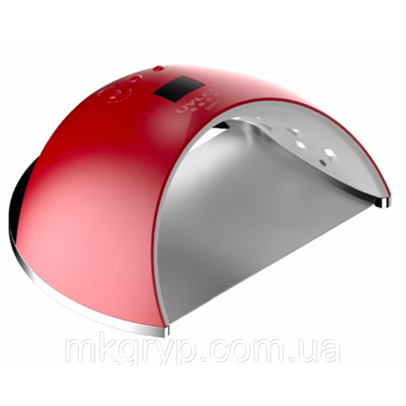 LED+UV лампа для манікюру SUN 6 48W Червона
