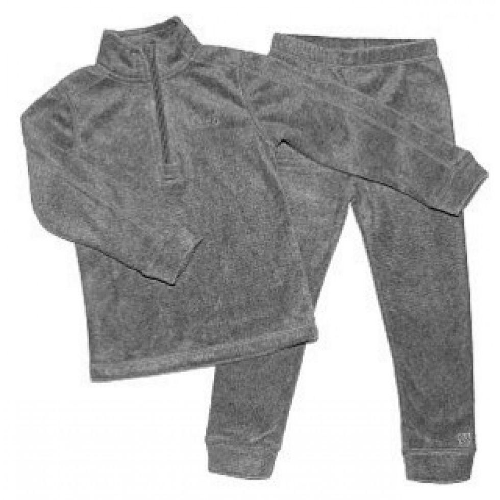 Дитячий флісовий костюм NANO 2, 3, 7-12 років, р. 92, 98, 122-152 ТМ Nanö Grey Mix BUWP600-F17