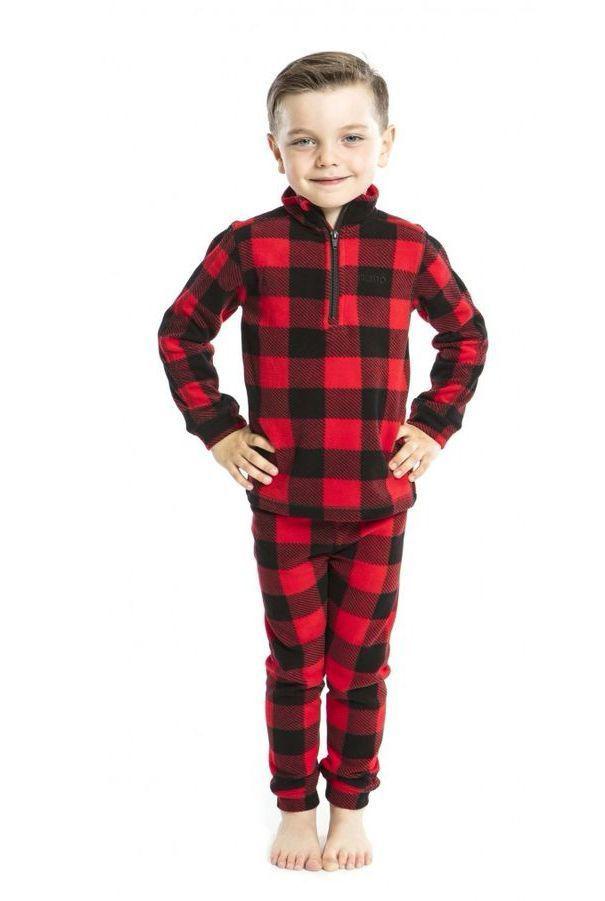 Дитячий флісовий костюм 2-12 років NANO (термобілизна, кофта та штани), р. 92-152 ТМ Nanö Chili BUWP601-F17