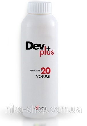 Kaaral Dev Plus Окислювальна емульсія 20 volume ( окислювач) 6% 120 мл