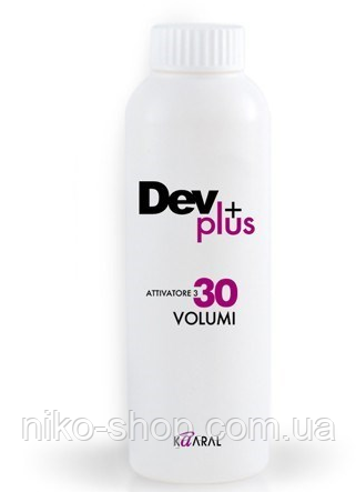 Kaaral Dev Plus Окислювальна емульсія 30 volume ( окислювач) (9%), 1000 мл