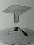 Поворотний механізм для крісел, меблів 180 мм, фото 2