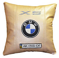 Подушка автомобильная с логотипом BMW