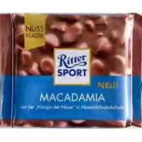 Шоколад RITTER SPORT MACADAMIA ( з горіхом Макадамиа) Німеччина 100г