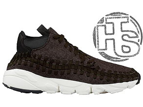 Чоловічі кросівки Nike Air Footscape Woven Chukka Black/Black-Ivory 857874-001