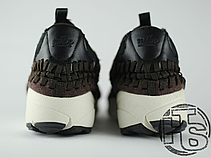 Чоловічі кросівки Nike Air Footscape Woven Chukka Black/Black-Ivory 857874-001, фото 2