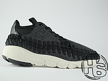 Чоловічі кросівки Nike Air Footscape Woven Chukka SE Black/Grey/White 443686-004, фото 2