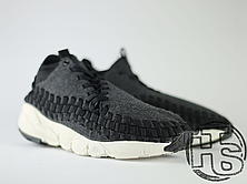 Чоловічі кросівки Nike Air Footscape Woven Chukka SE Black/Grey/White 443686-004, фото 4